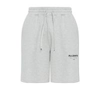 AllSaints - Underground Relaxed Fit Sweat Shorts - Homme - Shorts - Gris - Taille: L