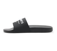 AllSaints Underground Slider Black Taille: 43 | Sandales Outlet | Homme | Le Noir