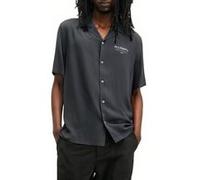 AllSaints Underground Ss Shirt Jackson Blue Taille: XS | Casual chemises Outlet | Homme | Bleu