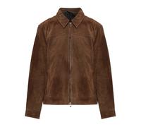 AllSaints - Veste en Daim Rhone - Homme - Vestes - Brun - Taille: XL