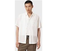 AllSaints, Homme, Chemises, Blanc, Taille: XS Chemise Walton