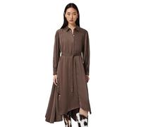 Allsaints Women's Lexi Dress Midi Length Dress, Pot Brown, UK 16/US 12