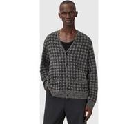 AllSaints - Zain Cardigan - Homme - Pulls - Gris - Taille: XL