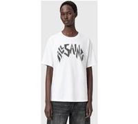 AllSaints Zinc Bf Tee Optic White Taille: L | Chemises Outlet | Femme | Blanche