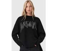 AllSaints Zinc Jumper Black/chalk White Taille: XS | Pulls Outlet | Femme | Blanche
