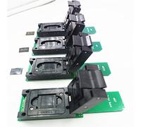 Allsocket Emmc169/153 Emcp162/186 Emcp221 Emcp529 adaptateur Fbga153/169/162/186/221/529 Boule Puce de mémoire SD Version(1 Kit)