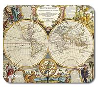 Allsop - Nautical Map - 06926 - Tapis de Souris - Meilleur contrôle de la Souris - Motif Anciennes Cartes des Mers (Import Allemagne)