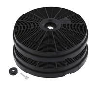 AllSpares 2 filtres à charbon actif pour hottes aspirantes Bosch 665713 et 00665713 (diamètre 200 mm)