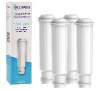 AllSpares Cartouches filtrantes (4 pcs.) pour machine à café adapté pour Bosch S