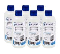 AllSpares Détartrant liquide (6x 500ml) pour machine à café DeLonghi DLSC500, SER3018 et EcoDecalc