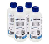 AllSpares Détartrant liquide pour machine à café DeLonghi DLSC500, SER3018, EcoDecalc (4x 500 ml)