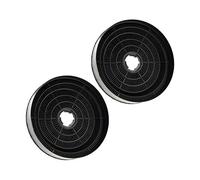 AllSpares Filtre à charbon (2 pcs.) pour hottes aspirantes - Adapté pour Candy KFC6918 / 35602061 et Airlux CR390 (Ø170x35mm)