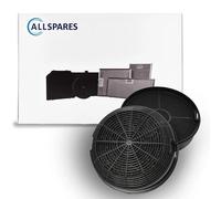 AllSpares Filtre à charbon (2 pcs.) pour hottes aspirantes adapté pour Whirlpool