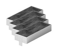 AllSpares Filtre à Charbon adapté pour Siemens 17004796, HZ9VRCR0 / Bosch 17004811, HEZ9VRUD0 / Neff 17004806, Z821VR0 / Gaggenau CA282111 (4pcs.)