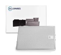 AllSpares Filtre métallique pour hotte aspirante Bosch, Siemens, Neff, Constructa et Viva 00353110/353110 (310 x 250 x 8 mm)