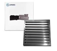 AllSpares Filtre choc 400x500x25 mm pour hotte pro Type B