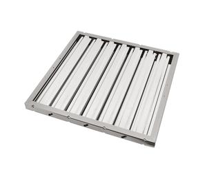 AllSpares Filtre ignifuge en acier inoxydable type A, hotte de restauration, 400 x 400 x 25 mm
