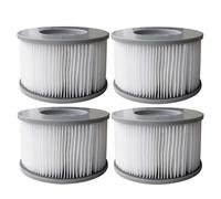 AllSpares Filtre pour spa (4pcs) adapte pour MSpa / SC802 / 40104 sans porte-fil