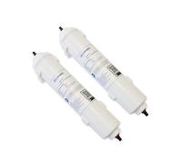 AllSpares Filtres à eau (2 Pcs.) pour réfrigérateur adapte pour Samsung DA29-10105J / HAFEX/EXP/EF-9603 / WSF-100, LG 5231JA2010B / ADQ73693901, ADQ736939 et Whirlpool-WPRO USC100