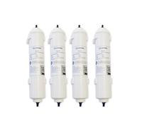 AllSpares Filtres à eau (4 Pcs.) pour réfrigérateur adapte pour Samsung DA29-10105J / HAFEX/EXP/EF-9603 / WSF-100, LG 5231JA2010B / ADQ73693901, ADQ736939 et Whirlpool-WPRO USC100