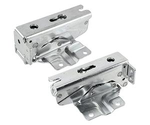 AllSpares Kit charnière de porte pour réfrigérateur Bosch, Siemens, Neff, Quelle Constructa, Balay, Küppersbusch 00481147/481147 et AEG-Electrolux 407131425/8 (100 x 40 x 65)