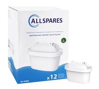 AllSpares Cartouches filtrantes – Lot de 12 – Compatible BRITA MAXTRA+, MAXTRA PRO, Bosch Tassimo