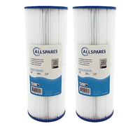 AllSpares Lot de 2 cartouches filtrantes Spa pour jacuzzi SC704, 42513, C-4326, RD25, PRB25-IN, FC-2375 | Pentair R173434 | Waterway 817-5000 | Ø 130 x 340 mm