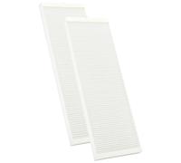 AllSpares Lot de 2 filtres de rechange - Classe de filtre ISO Coarse 65% / ePM1 55% - Convient pour VMC double flux à récupération de chaleur Buva EcoStream (495×175×25 mm)