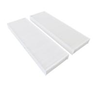 AllSpares Lot de 2 filtres de rechange G4 / F7 pour VMC double flux à récupération de chaleur Orcon HRC300 / 400 EcoMax/EcoMax Comfort (560×185×23 mm)
