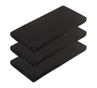 AllSpares Lot de 3 filtres à charbon actif pour hotte aspirante Novy Monoblock 98002 (370 x 149 x 20 mm)