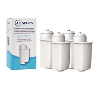 AllSpares Lot de 4 filtres à eau de rechange pour machines à café Siemens EQ Brita Intenza