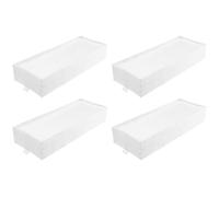 AllSpares Lot de 4 filtres acoustiques pour hottes aspirantes Bosch Siemens 17004801 / HEZ9VEDU0, Neff Z811DU0 et Gaggenau CA084010 (192 x 75 x 35 mm)