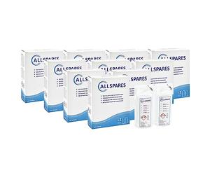 AllSpares Mini Détartrant/Braun (20x 100ml) Détartrant universel liquide de cafetière et machine à café entièrement automatique DLSC200 / BRSC003 / AX13210003 de AllSpares