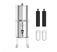 AllSpares Système de filtration d'eau par gravité RVS (8,5 l)