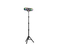 ALLSTAR2 Party Light PAR LED sur trépied - Pied ajustable jusqu'à 165cm, 2 PARs et 2 Jellys Balls