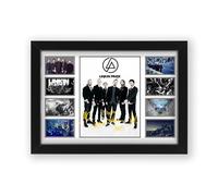 AllStarMedia Poster imprimé inspiré de l'hommage à Linkin Park - Décoration murale de qualité supérieure | Cadeau musical | A4 sans cadre (30 x 21 cm)