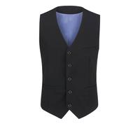 Allthemen Gilet Homme Slim Uni - Single Breasted Vest Business Casual Décontracté XXXL