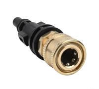Allthingstore Adaptateur de nettoyeur haute pression pour Parkside PHD/VAX - 3500 PSI en laiton et kit de buse en plastique, connexion rapide pour LAVOR/Hammer Sterwins