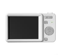 Allthingstore Appareil photo numérique compact coulissant 64 MP, imagerie haute résolution, zoom numérique 16x, enregistrement vidéo 4K avec autofocus et flash intégré, design portable pour étudiants