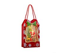 Allthingstore Boîte à musique rotative en forme de flocon de neige avec alimentation USB, pour jouer des chansons traditionnelles de vacances et émettre une lumière décorative chaude (A)