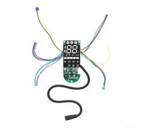 Allthingstore Circuit imprimé LCD de rechange pour scooter électrique Xiaomi 5, matériau ABS, 3 x 1,2"