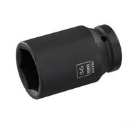 Allthingstore Clé hexagonale robuste de 36 mm pour connexions difficiles Entraînement 3/4", douille profonde de 78 mm