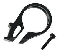 Allthingstore Collier de serrage en alliage d'aluminium avec anneau de fixation pour Sram Noir 22,2 mm