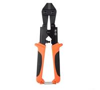 Allthingstore Coupe-boulons compact de 20,3 cm robuste de 20,3 cm, coupe-boulons en acier de 215 mm, mini outil pour couper des chaînes et des fils (poignée bicolore)