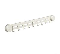 Allthingstore Crochets à ventouse adaptables pour cuisine support mural pour ustensiles de cuisine pour espaces fonctionnels (gris, 40 cm)