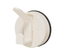 Allthingstore Crochets à ventouse pratiques pour ranger serviettes, clés et pots (1 pièce, blanc)