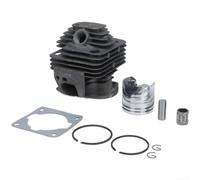 Allthingstore Cylindre pour tondeuse à gazon de 36 mm pour assemblage pour TL33 1E36F-2TU33, pour kit métal pour piston avec roulement à aiguilles, 254 g pour pièce de moteur légère