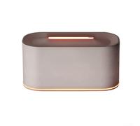 Allthingstore Diffuseur d'arômes de flamme avec capacité de 220 ml de brume froide, design cheminée pour une ambiance relaxante et une utilisation en aromathérapie dans les salons et les bureaux