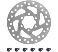 Allthingstore Disque de frein à 6 trous 120 mm pour rotor Kugoo Kirin G2 Pro et Kaabo pour Mantis 8 pièces de scooter électrique, disque en acier haute résistance