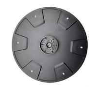 Allthingstore Disque de rechange pour lame de tondeuse robot Sileno Life pour Flymo Series Tête de coupe en acier Noir 197 x 25,5 mm pour entretien du jardin